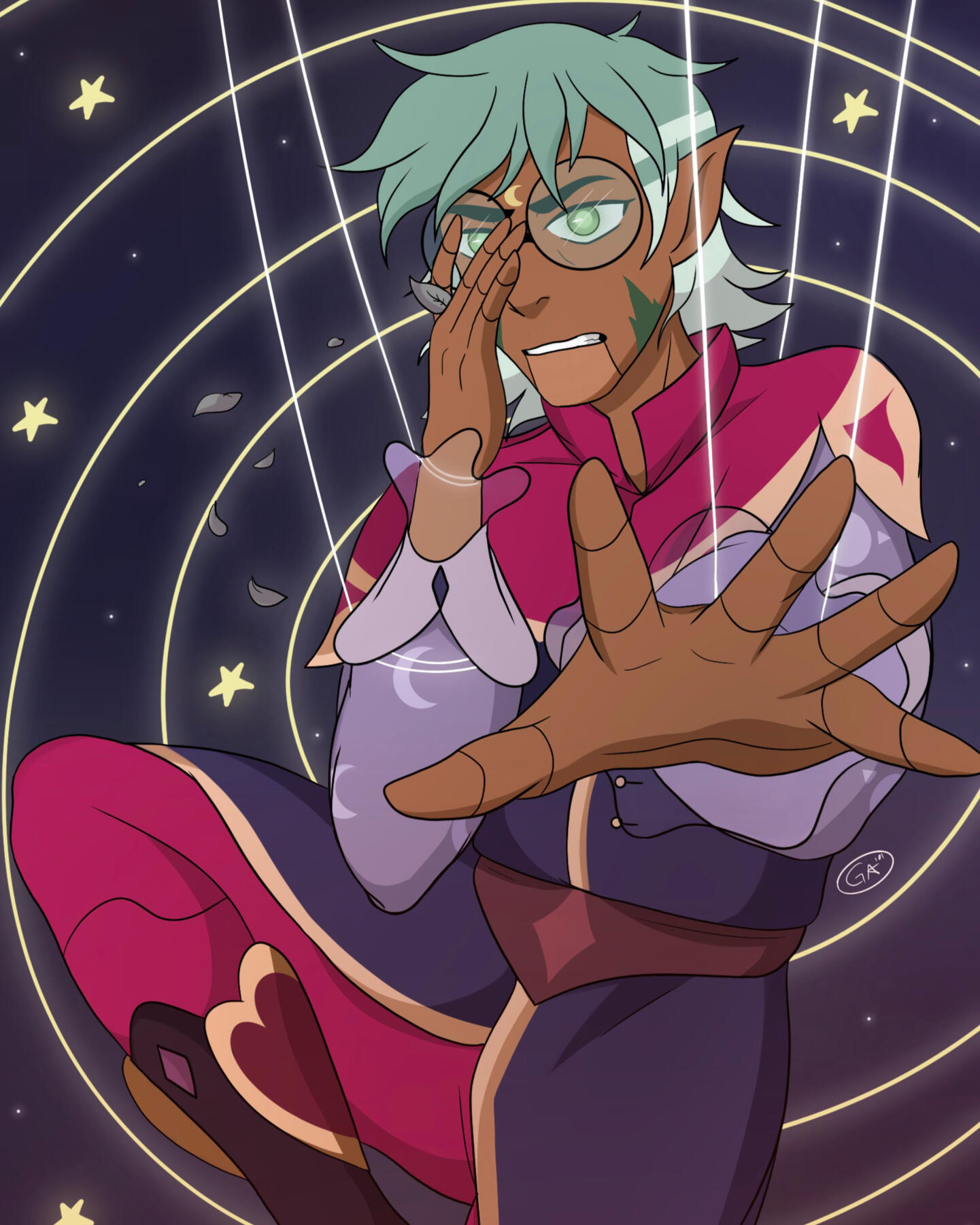 Possesed Puppet Raine Print