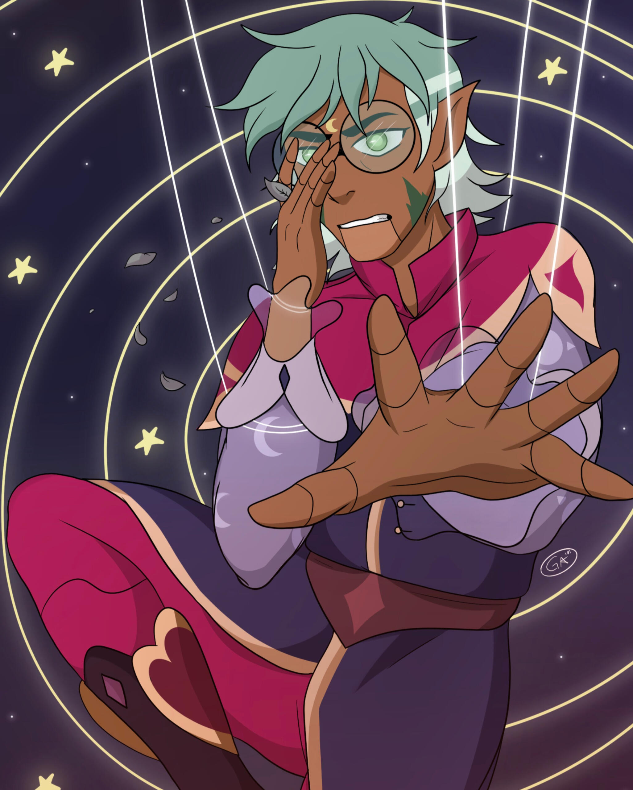 Possesed Puppet Raine Print